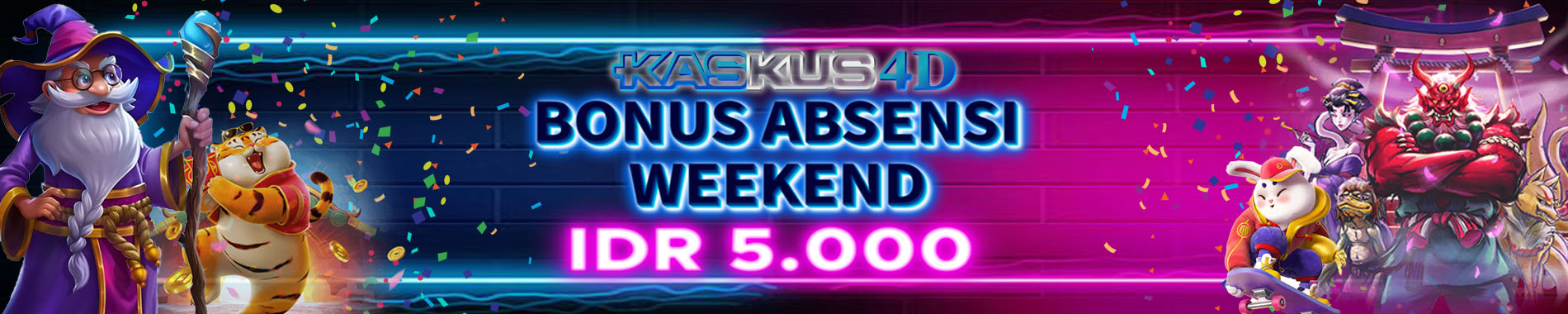 Kaskus4D BONUS ABSENSI WEEKEND